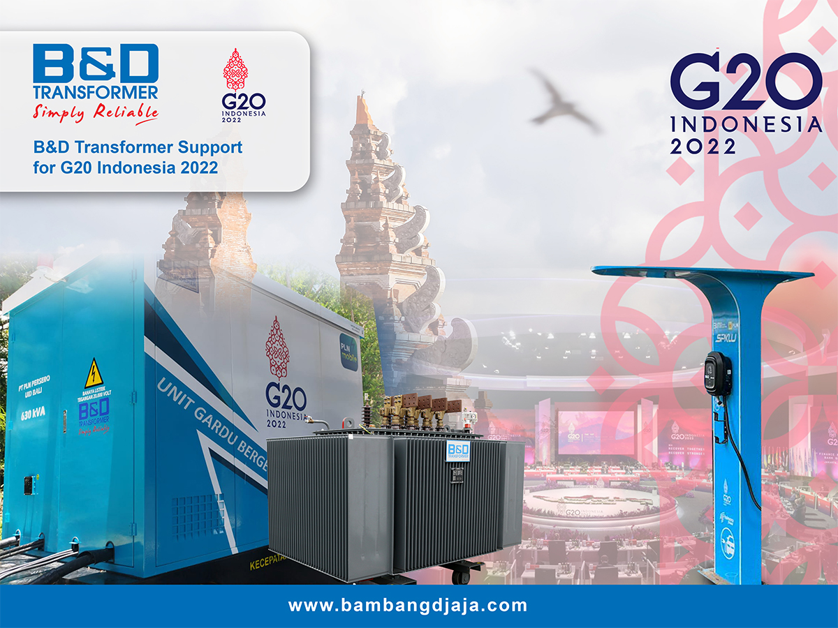 B&D Support G20 Indonesia